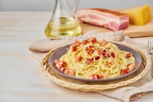 Nudeln Spaghetti Carbonara Histamin